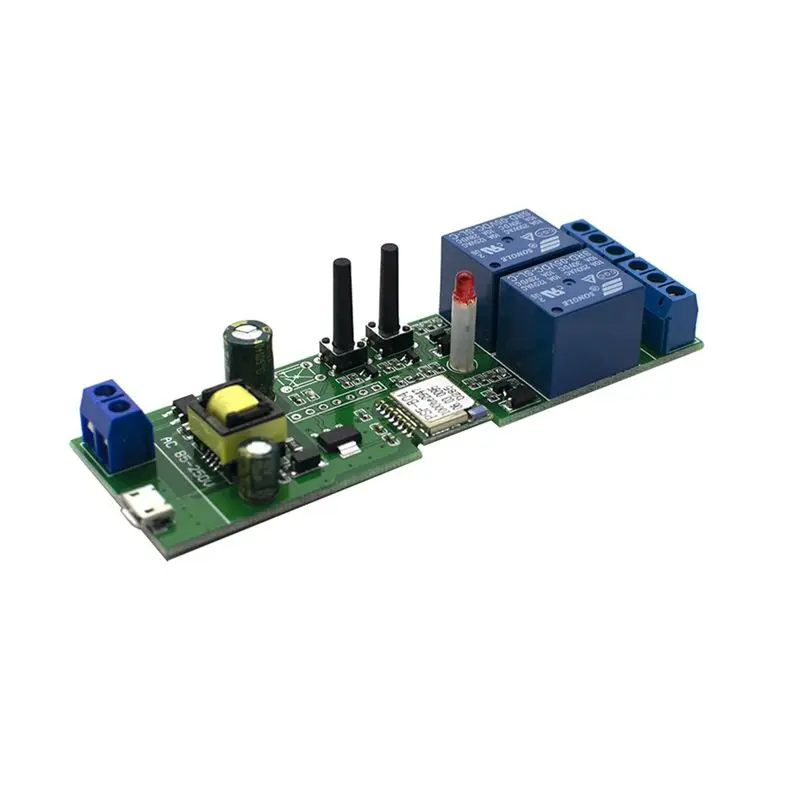 Ewelink 2CH Wifi 스마트 스위치 원격 제어 스위치 Alexa 음성 제어 스위치 원격 제어 모듈의 새로운 기능