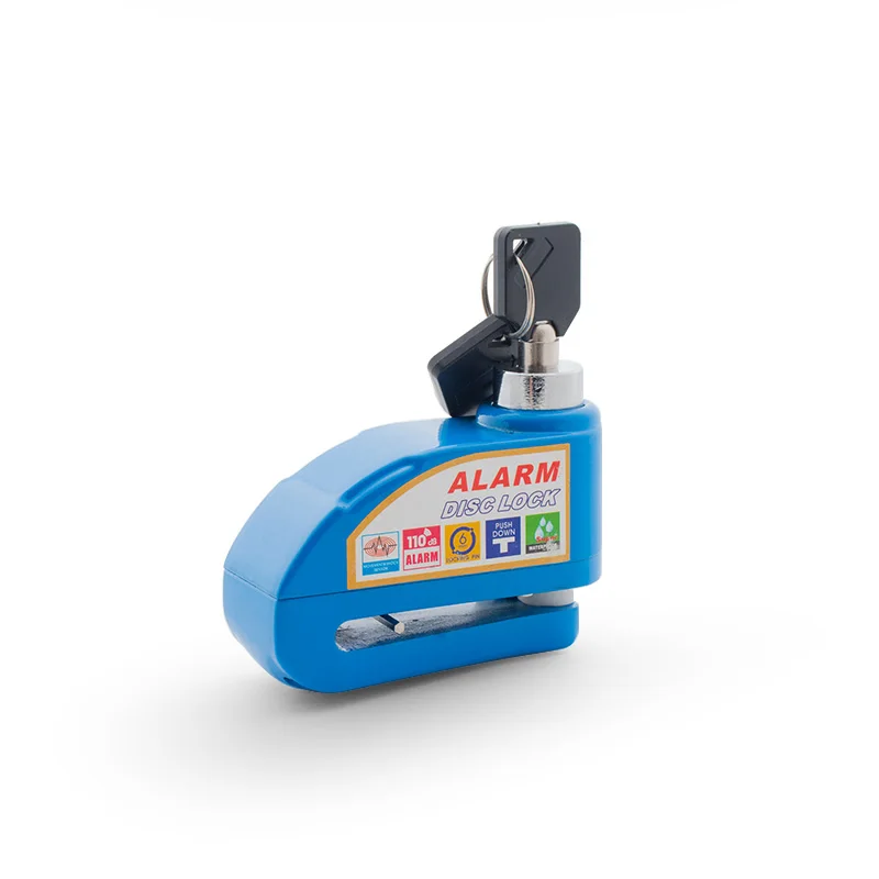Universal Motorcycle disc brake lock Alarm Reliable Wheel Padlock Motorcycle Bicycle Lock Alarm Safety Protection Accessories