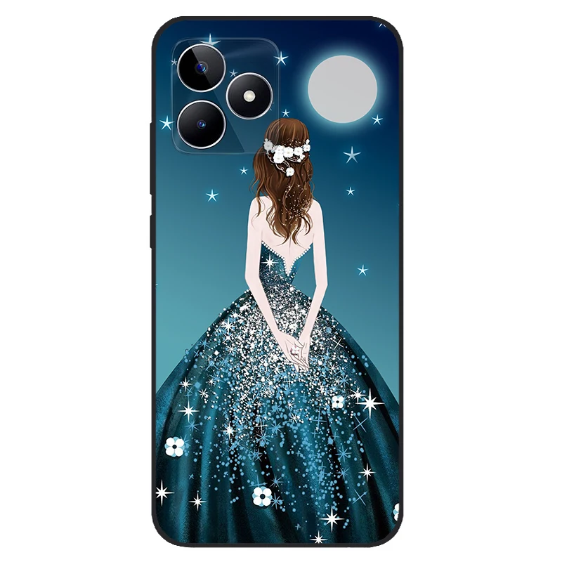 Soft TPU Silicone Protective Back Cover - Fashionable Phone Case