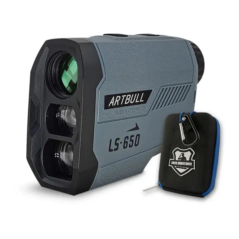Laser Rangefinder Hunting Outdoor 1000M 650M Golf Range Finder with Flag-Lock Slope Adjusted Distance Meter