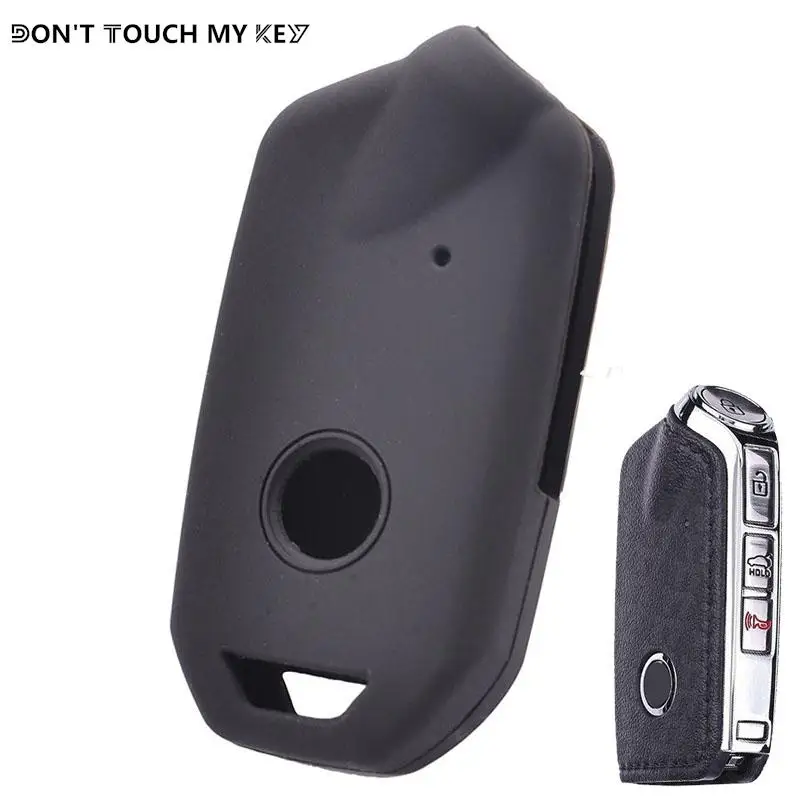 

For Kia Stinger Silicone Remote Key Case Fob Shell Cover Skin Holder Protector