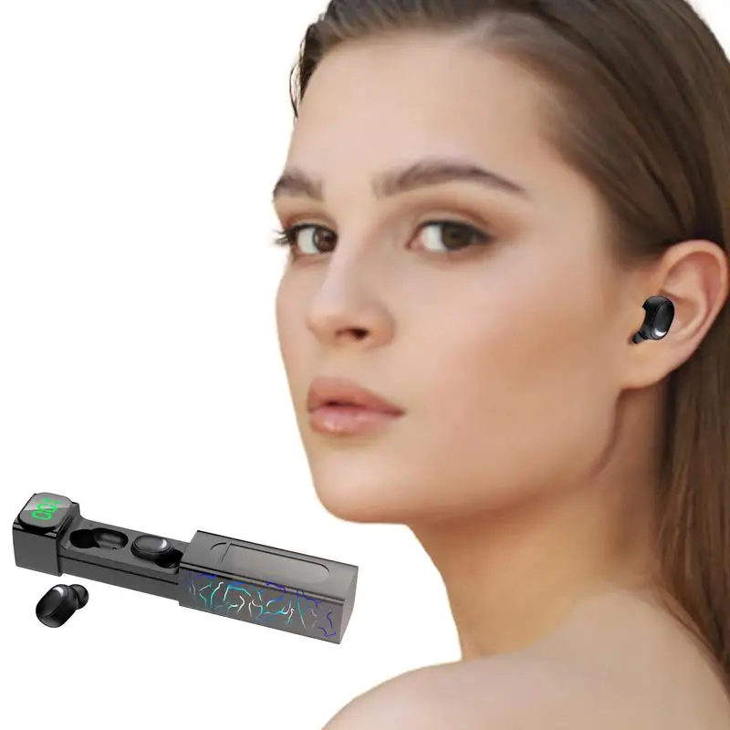 

Wireless Headphones Headphones Wireless 5.1 Headset For Sports HiFi Sound Stereo Waterproof For Yoga Cycling Gym Running