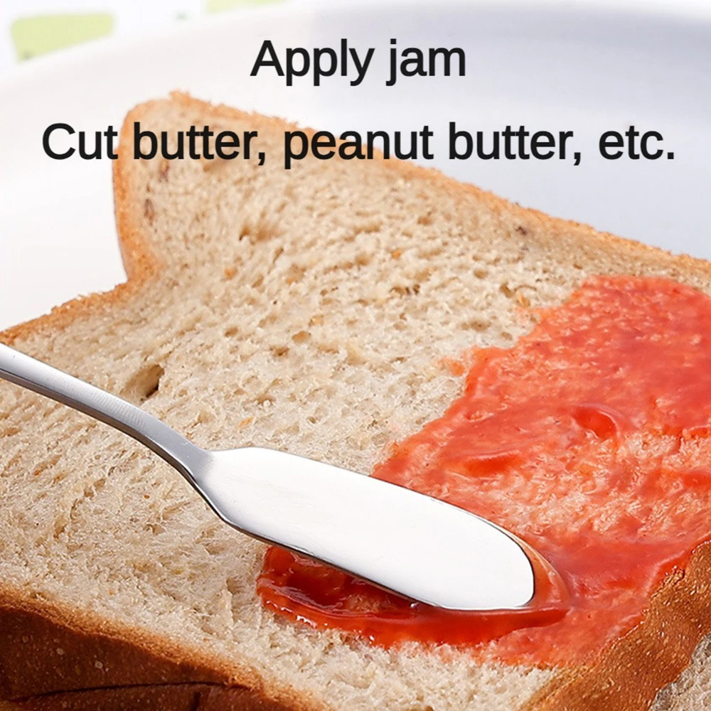 Jam Spreader Durable Health Convenient Widely Used Solid Must Have Best Butter Knife Stainless Steel Knife Butter Amazing
