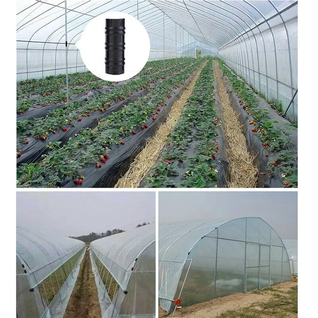 19/20/25mm Clip Plant Greenhouse Film Clips Fixed Pipe Frame Tube Clamp Plant Stakes Pipe Clamps Sunshade Net Garden Tools 20Pcs