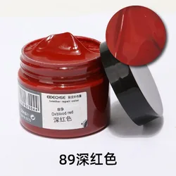 50ml Leather Care & Color Restoration Cream (Deep red)