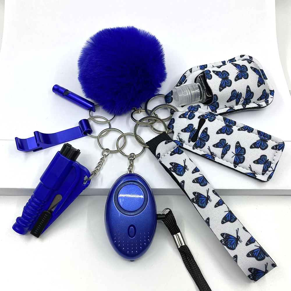 Custom Logo Personal Safety Survival Women Alarm Window Breaker Set