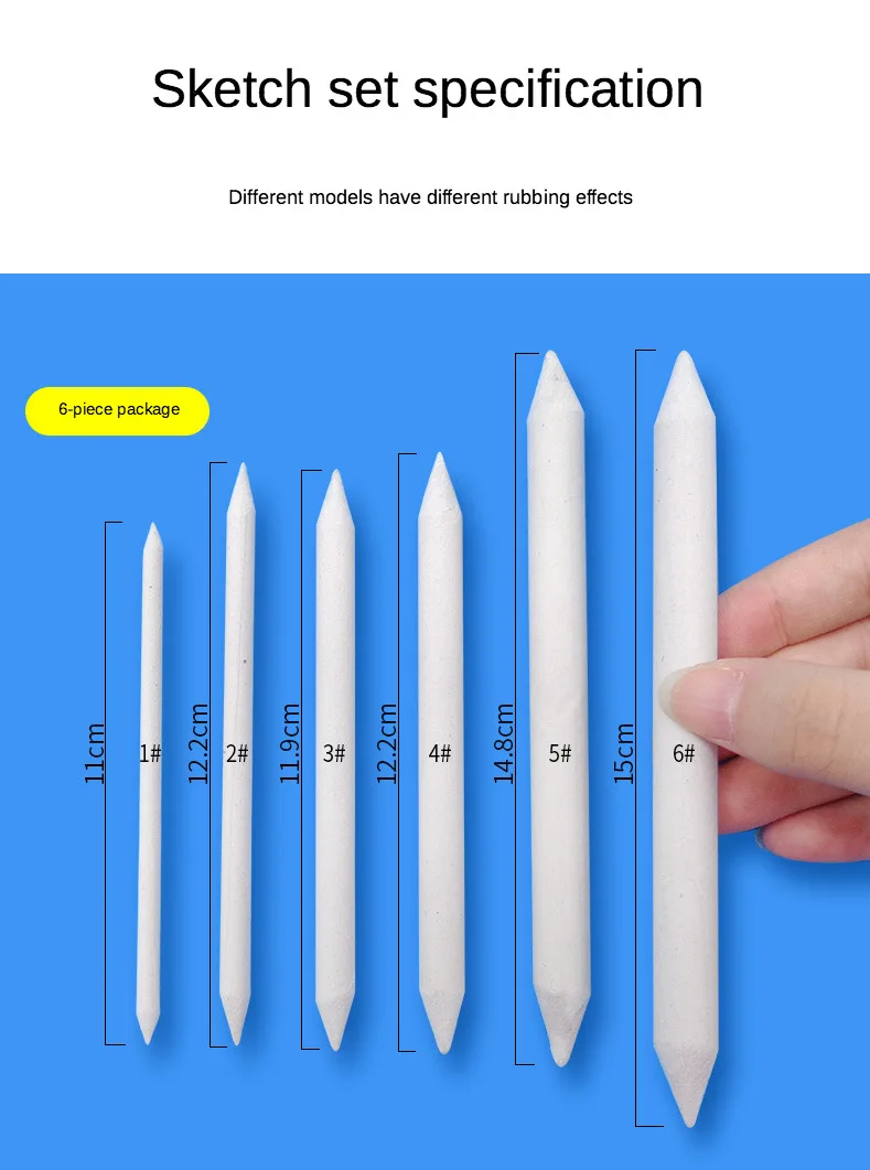 Bower Bird 5 Pcs Silicone Pen & Eraser Set - For Glue Residue, Watercolor Masking, Clay Sculpting & Fondant - View #11