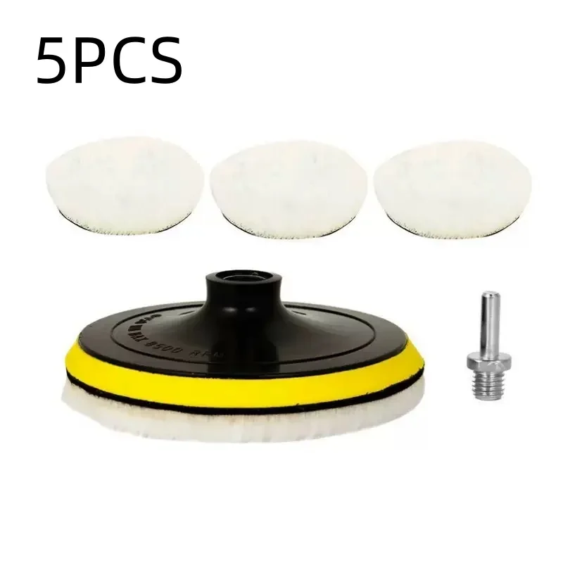 5-Piece Premium Polishing Kit for Car Maintenance and Shine