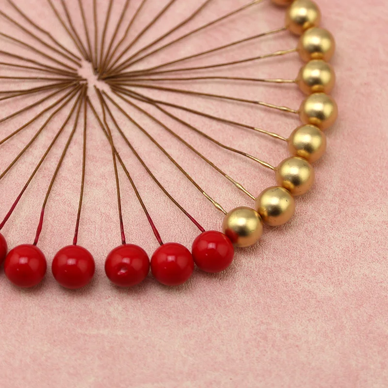 (100 Pieces/Pack) Faux Berries Mix Color Christmas Decoration Party Wedding Arrangement Gift Baking Wrap DIY Craft Decoration