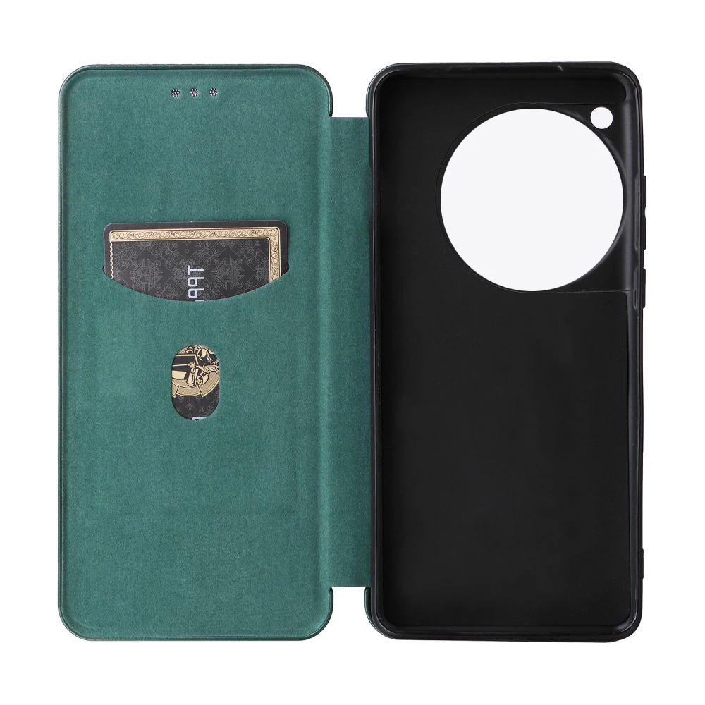 Carbon Fiber Magnetic Leather Flip Cover Case for Oneplus 13 12 12R 11R 10 9 Pro 8T 8 Pro 7T 6T Nord4 Shell Wallet Card Holder 3