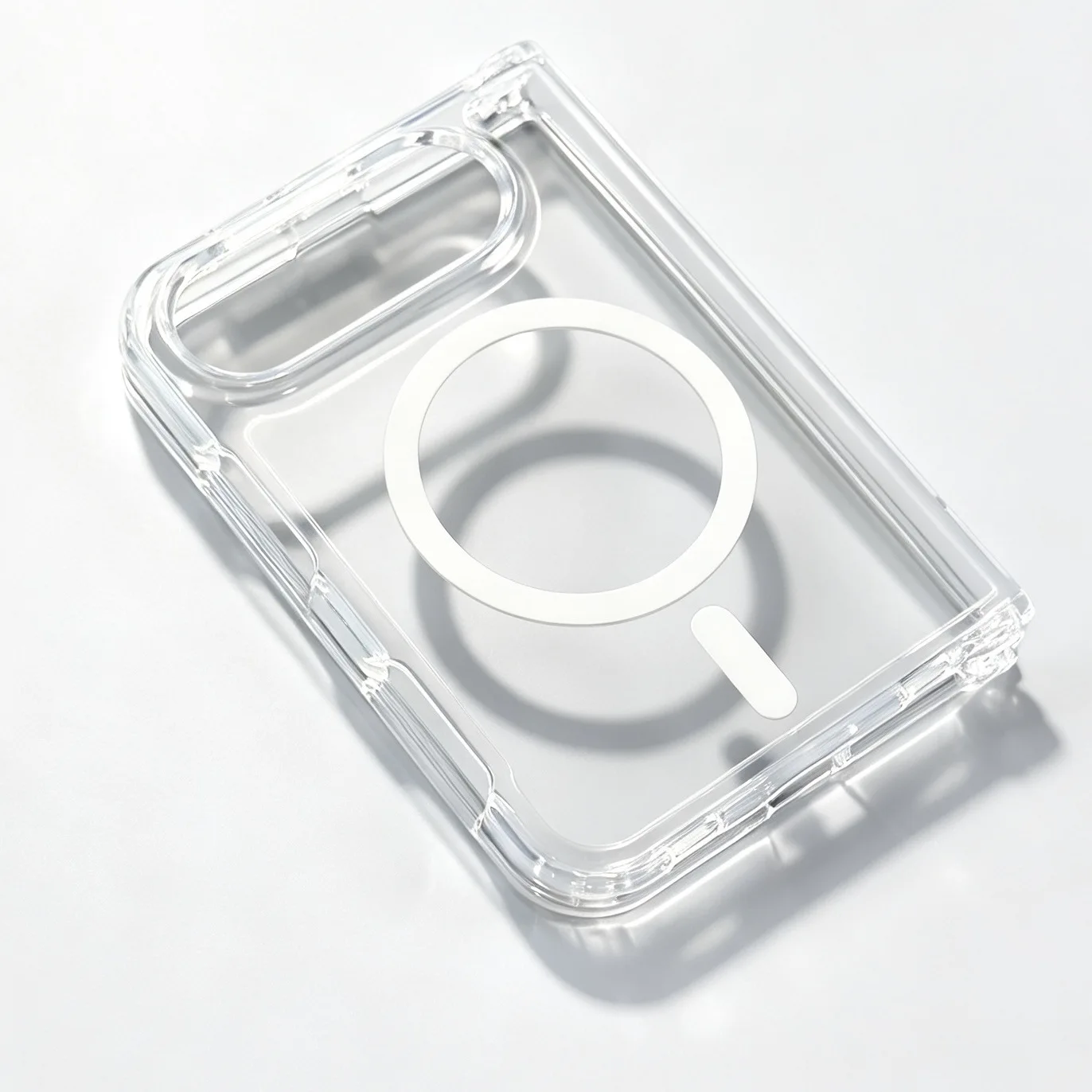 Magnetic Transparent Phone Case with MagSafe Wireless Charging Compatibility