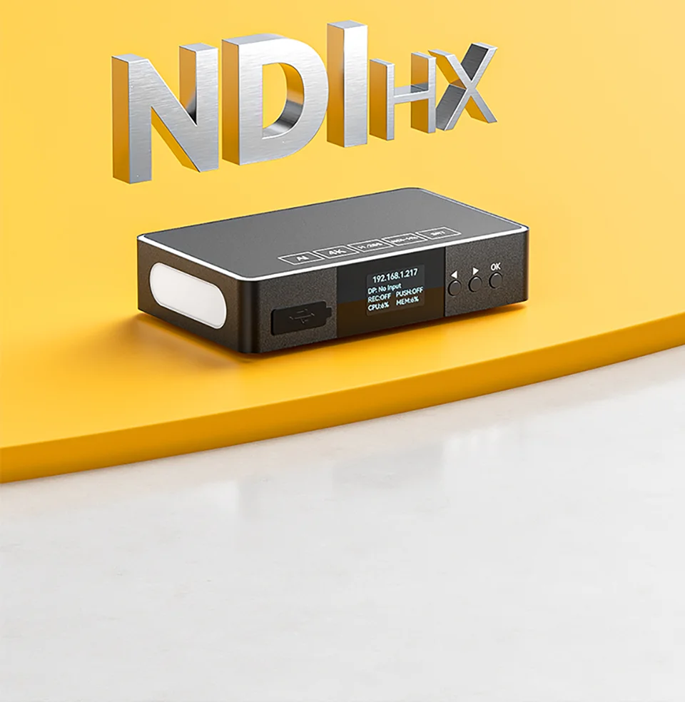 Link Pi DP01 DisplayPort Encoder NDI HD Video Decoder 4K P60 Input 1080P SRT RTM