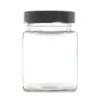 Full Size Capacity Empty Clear Square Glass Jar for Honey Coconut Oil with Airtight Lid MOQ500 Custom Available Inbox Us 3