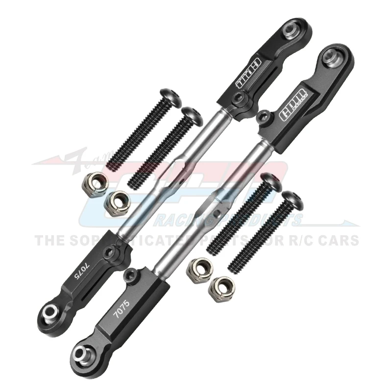 GPM für ARRMA 1/7 FIRETEAM BIG ROCK 1/8 Kraton Outcast TALION 6S Metall hinten Oberarm Lenkung Spurstangenglieder AR 330221 AR 330230 – Detail 7