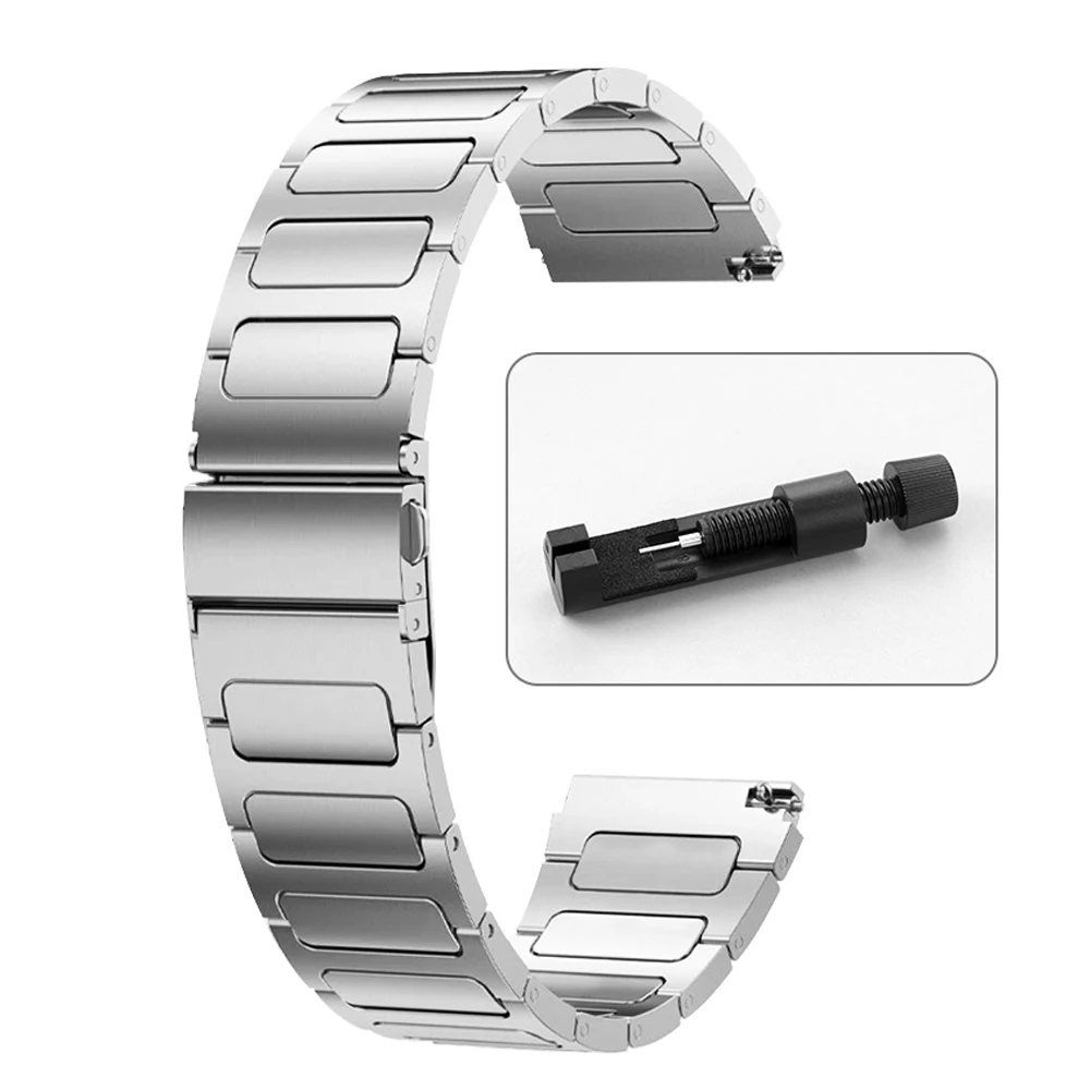 Luxury Stainless Steel Business Bracelet Metal Band
