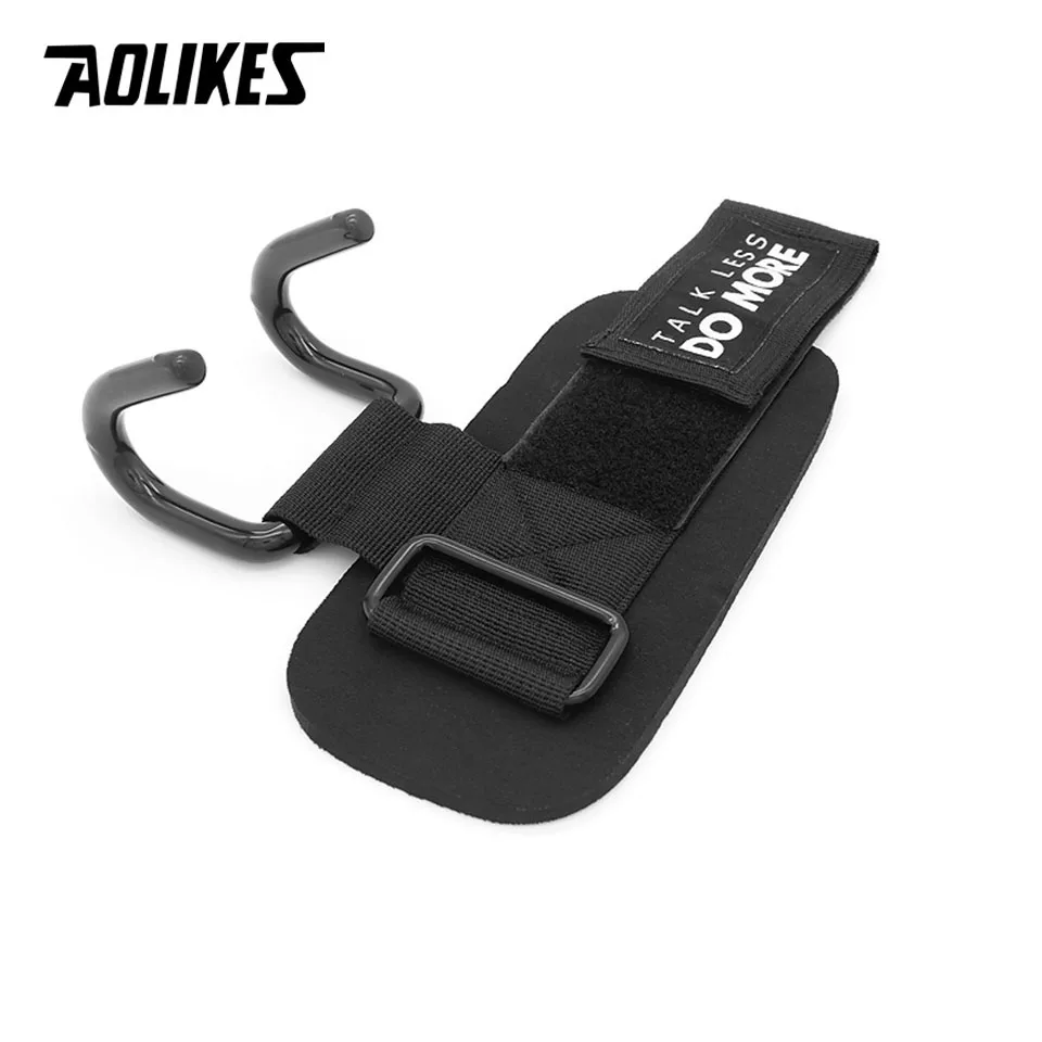 1 Pair Weight Lifting Hook Hand Bar Wrist Straps Glove Weightlifting Strength Training Gym Fitness Hook Support Lift weightlifting gloves,weight lifting wrist straps,weight lifting hooks