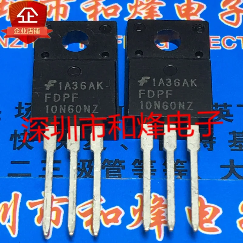 

5 шт.-10 шт. FDPF10N60NZ TO-220F 600 в 10A в наличии новые и оригинальные