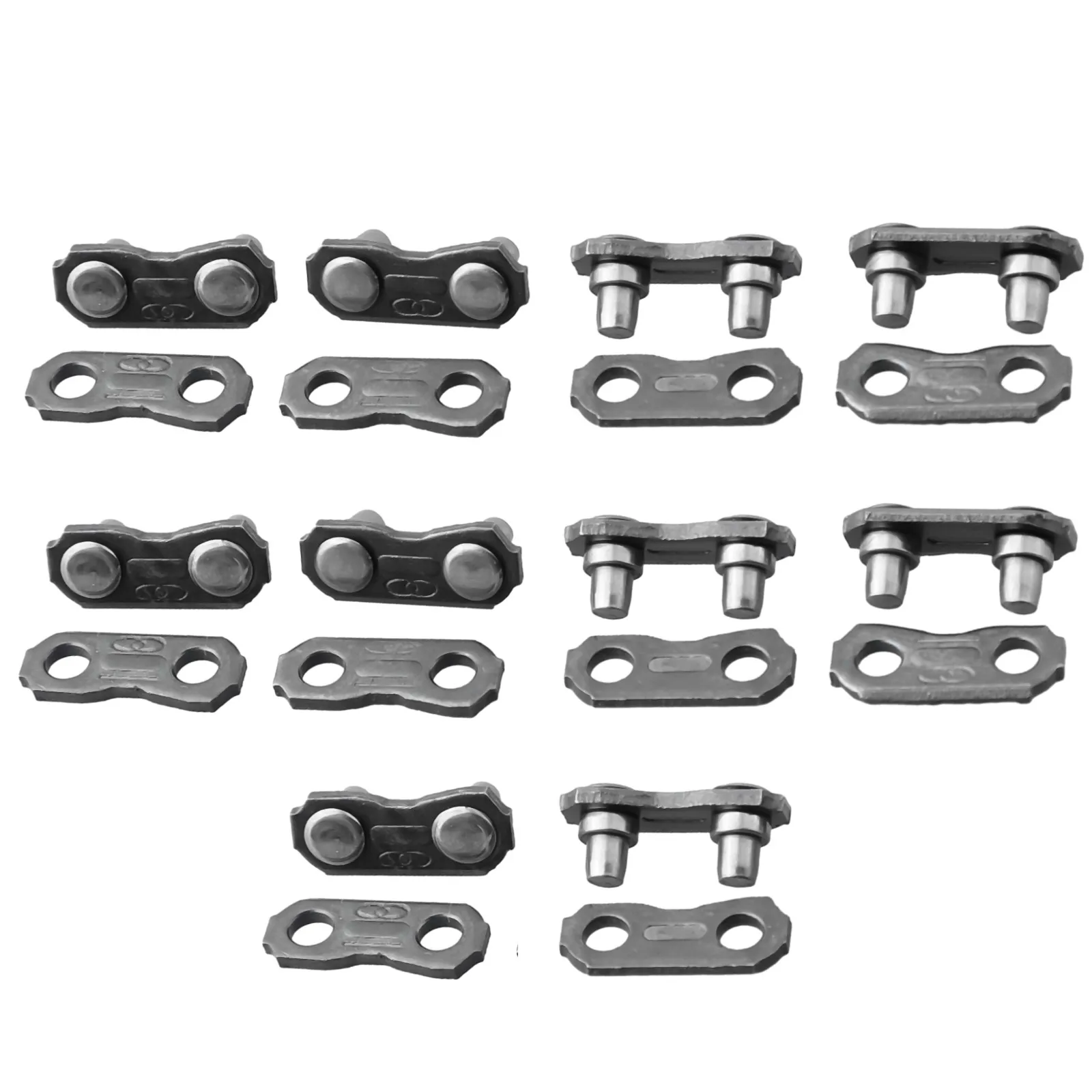 

10pcs Steel Chainsaw Chain Joiners Links For JOINING 325 058 Chain 1.5x0.5cm Woodworking Chainsaw Parts Chain Reliable Perform