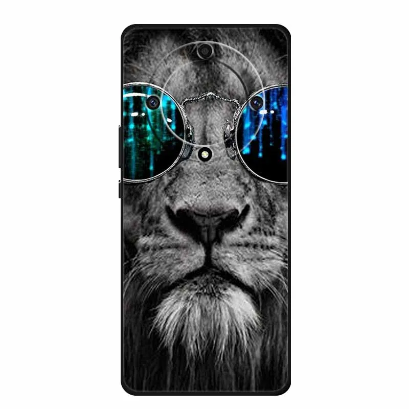 Cat Design Soft TPU Silicone Phone Case