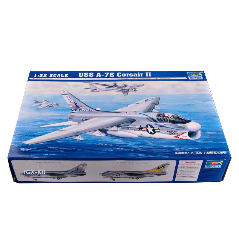 

Trumpeter 02231 1: 32 USS A7E Corsair II корабль атака самолет Военная сборка пластиковая игрушка ручная работа Модель Строительный комплект