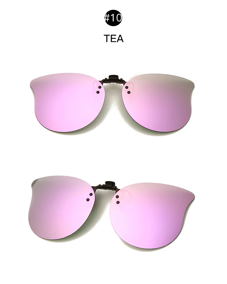 DOHOHDO Polarized Sunglasses Men Clip On Sunglasses Eyewear Accessories Photochromic Driving Goggles Women Cat Eye_voghion.com