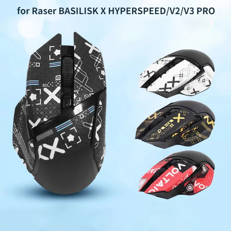 Razer Basilisk V2/V3 Viper Ultimate Viper Mini DeathAdder V2 용 마우스 스티커, 미끄럼 방..