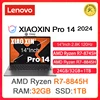 Lenovo Xiaoxin Pro 14 Laptop AMD R7 8745H/8845H 32GB 1T SSD 2.8K 120Hz Notebook 1