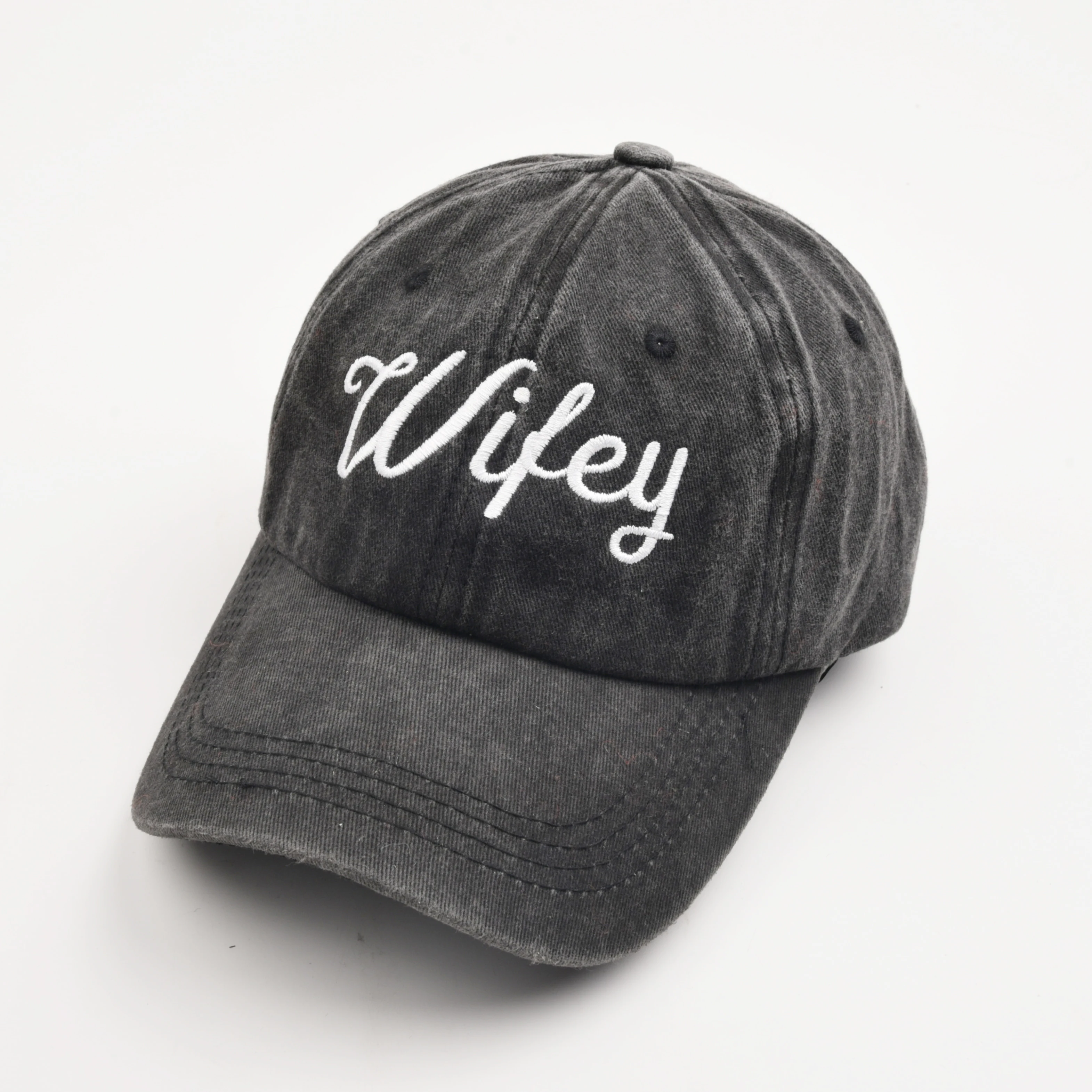 Wifey Hubby Baseball Cap For Men Women Letter Embroidery Adjustable Snapback Hats Cotton Soft Top Caps Party Gifts baseball cap,baseball caps,baseball hats,fashion hats