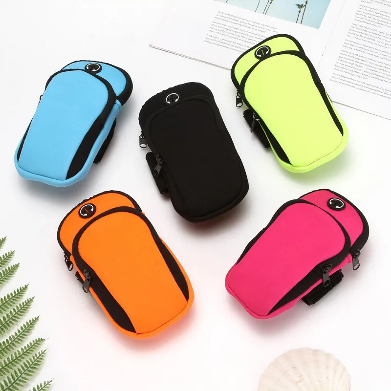 Phone Arm Bag Running Arm Bag Sports Waterproof Running Mobile Phone Arm Cover Arm Strap Wrist Bag Sports Cover Universal MEN'S WOMEN'S Equipment