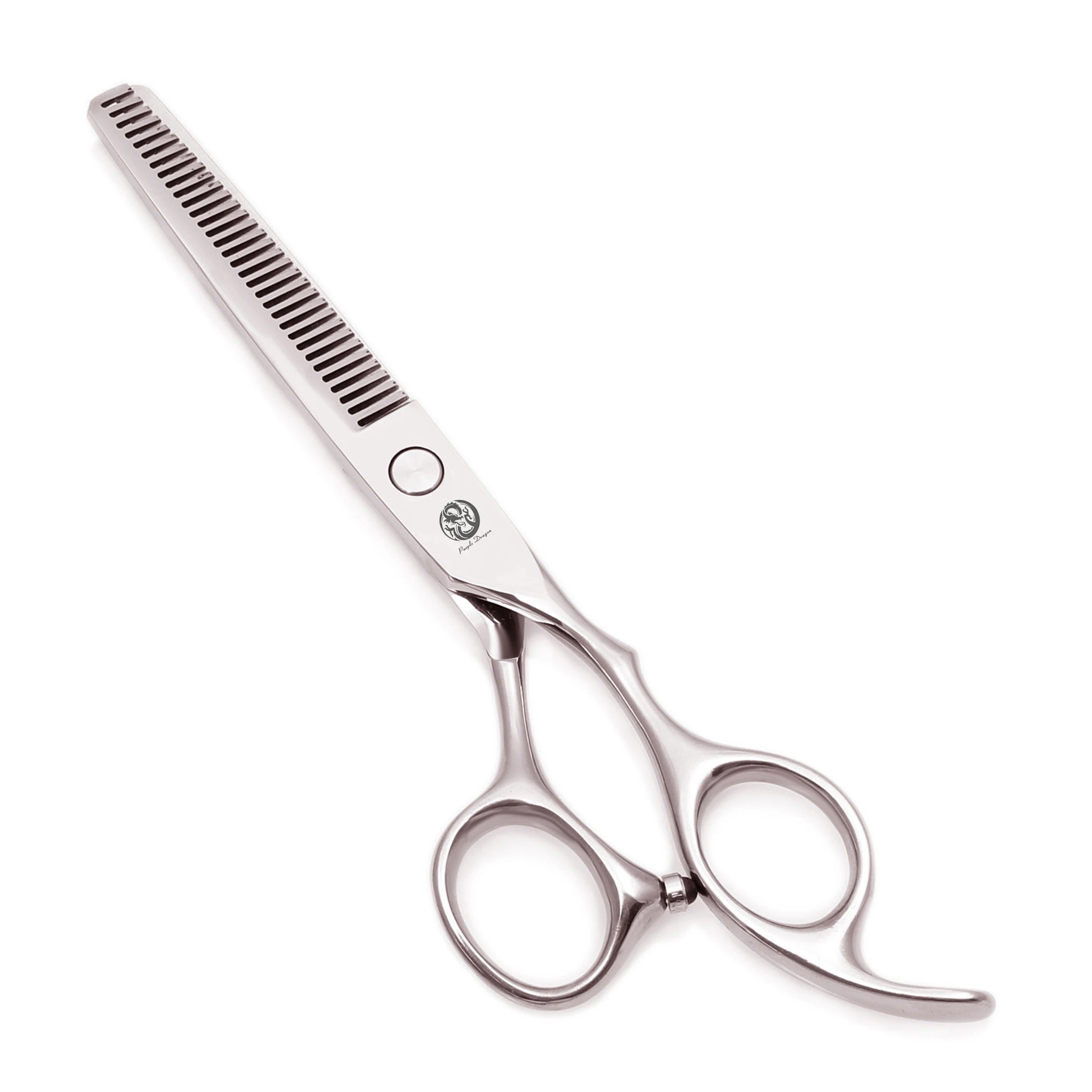 Dog Grooming Scissors 5" 5.5" 6" 7" 8" Purple Dragon JP Stainless Hairdressing Scissors for Dogs Professional Pet Z1006