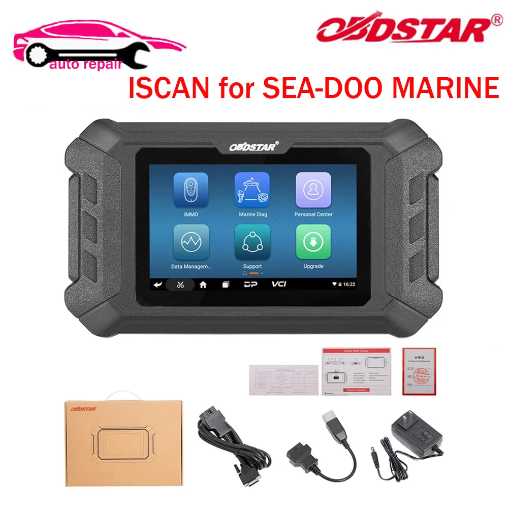 

Новинка 2024, диагностический инструмент OBDSTAR ISCAN для USB, 10,1-дюймовый Планшет нового поколения для BRP