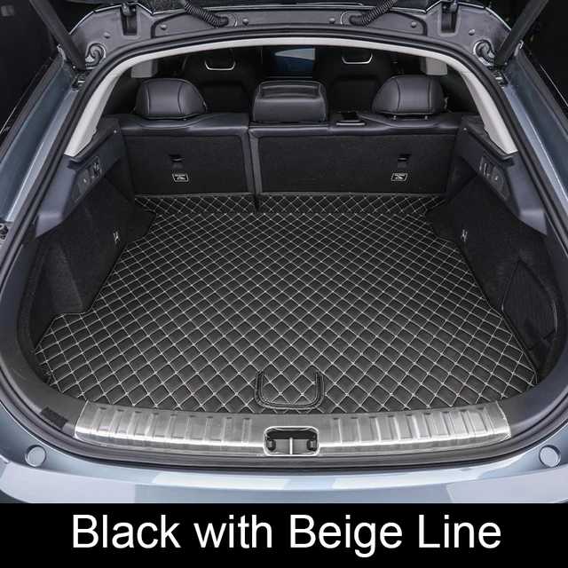 Auto Styling Custom Stamm Matte Für ZEEKR 001 2022-Geschenk Leder  Wasserdichte Auto Cargo-Liner Pad Interne Zubehör