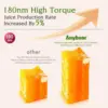 Large Feed Chute Fit Whole Fruits Vegetables, Slow Juicer with 2 Auger 6