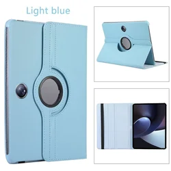 360 Rotating PU Leather Stand Case with Auto Sleep/Wake Feature for OPPO Pad2(11.6inch) (Light blue)