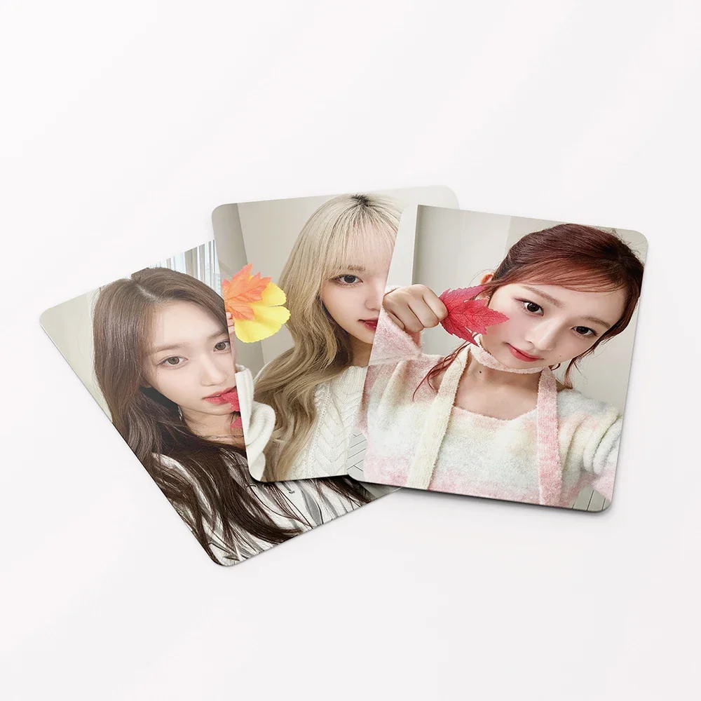 55 sztuk/zestaw Kpop IVE Album fotokards pozdrowienia Seaon nowy Album karty Lomo 2023 gotowy, przygotuj się, zestaw kart do zdjęć na żywo