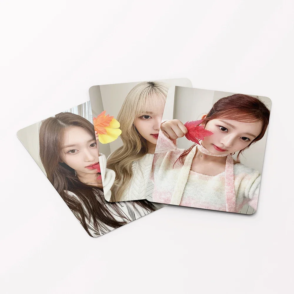 55pcs/set kpop IVE hudební album photocards seaon's přáníčka nový hudební album lomo karet 2023 připravený, dát se sada, bydlet fotky karet sada