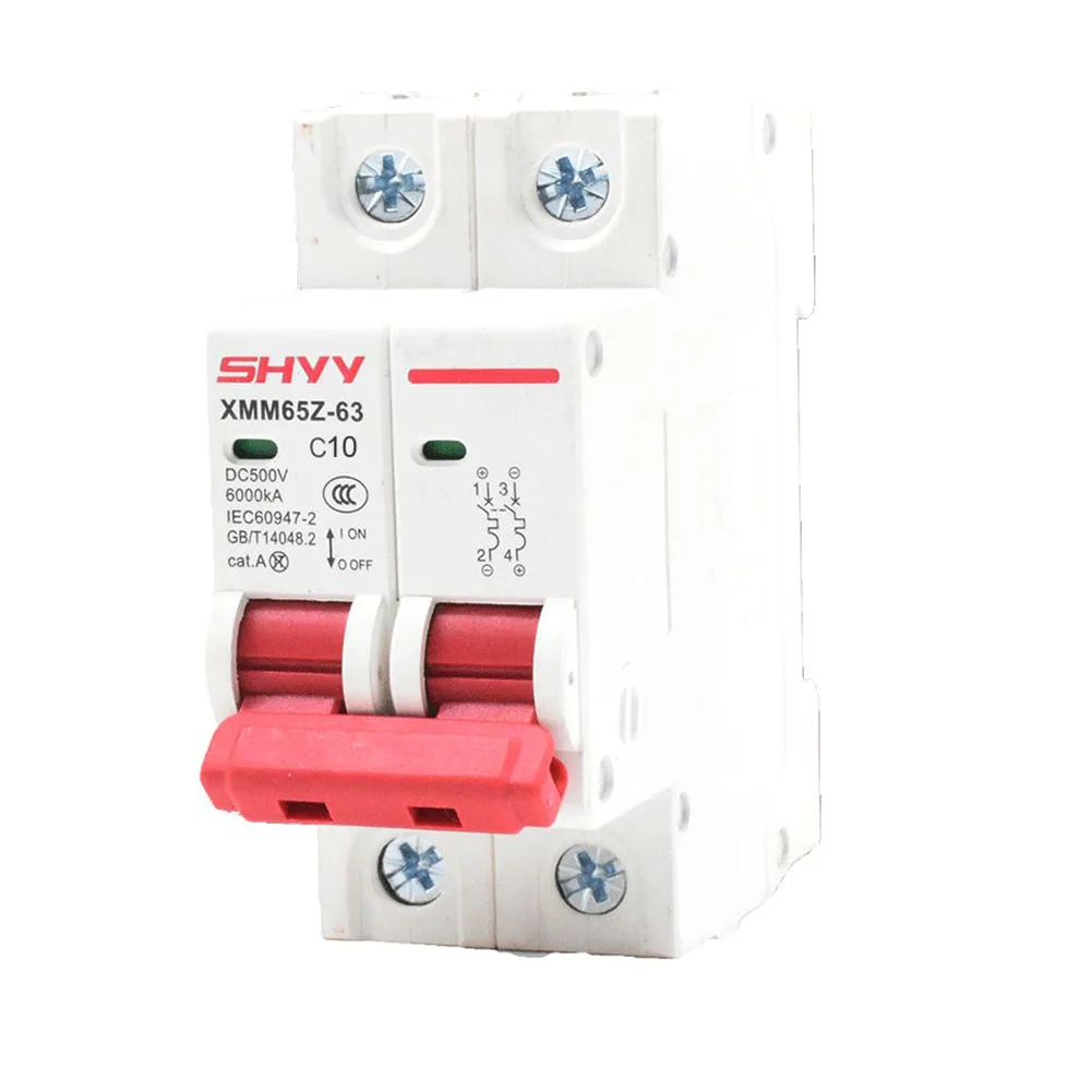 Description Picture 4 of itemDC500V Circuit Breaker 2P Photovoltaic MCB PV Solar Fuse Working Environment Temperature 5 to +40 degrees Celsius