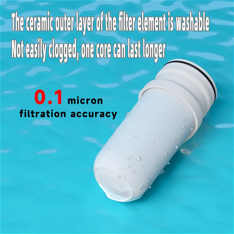 Tap Water Filter Washable Replacement Kitchen Faucet Long Lasting Filtro Water Purifier Tap Filter