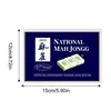 Mahjong Cards 2024 Large Print 4 Pcs Mah Jongg Card Set 2024 Mahjong Scorecard New 2024 Mahjong Scorecard With Official Standard 6
