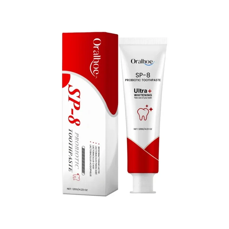 SP-8 Probiotic Toothpaste Deep Probiotic Remove Stain Fresh Breath Triple Whitening Teeth Oral Management Whitening Toothpaste