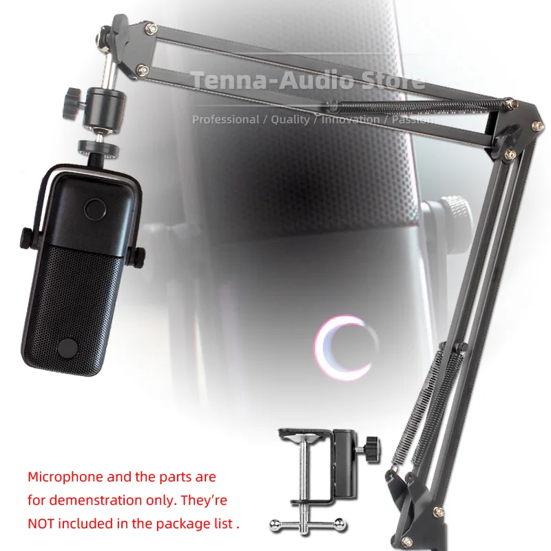 Per Elgato Wave 1 Wave1 Supporto Per Microfono Da Tavolo Registrazione Da Scrivania Supporto Per Forbici Mike Morsetto Da Tavolo Sospensione Mic Suppo