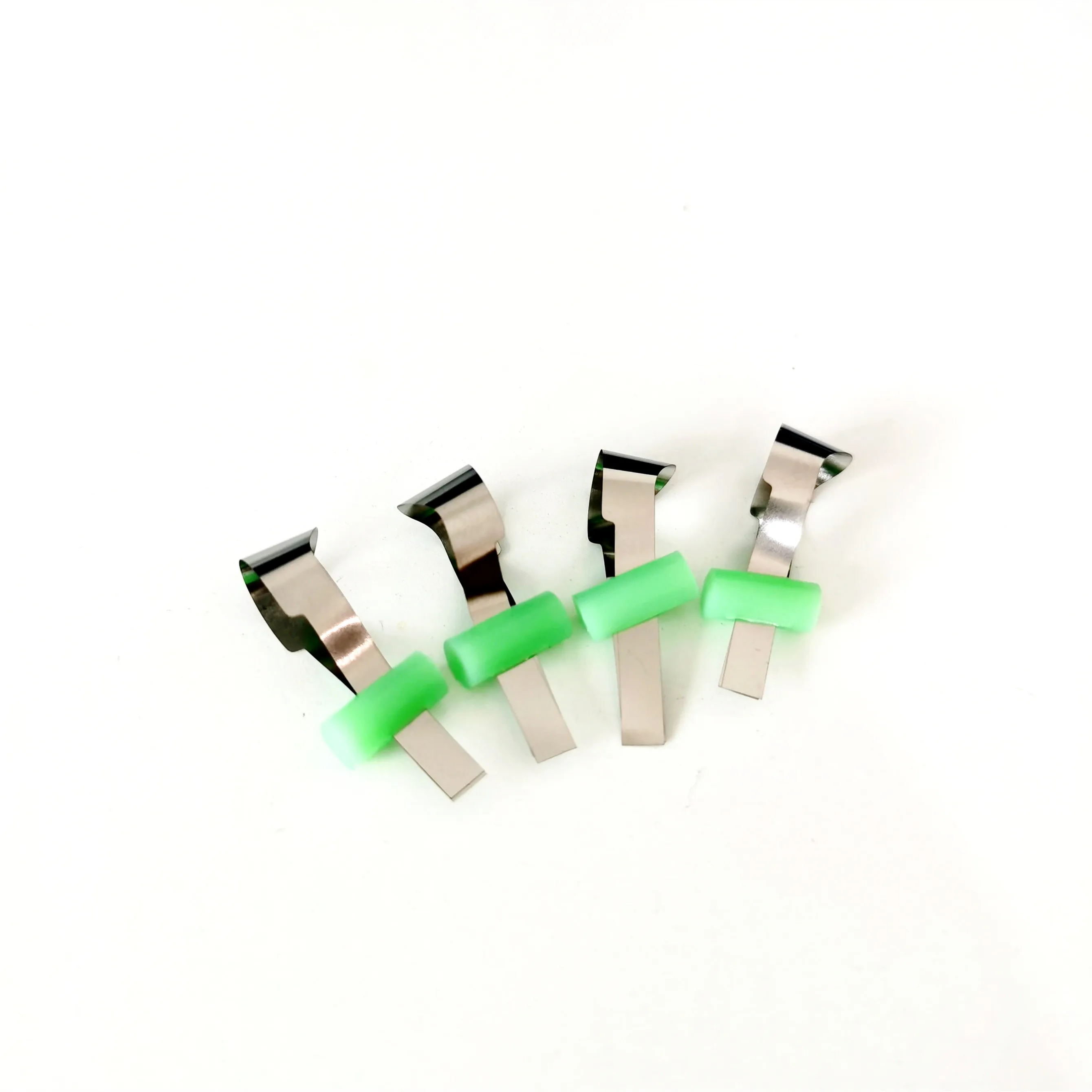 

2opcs/box Dental Matrix Bands with Locker Matrice Bands Clip Clamps Matrices Movable Fixator Fits Pro Matrix Green