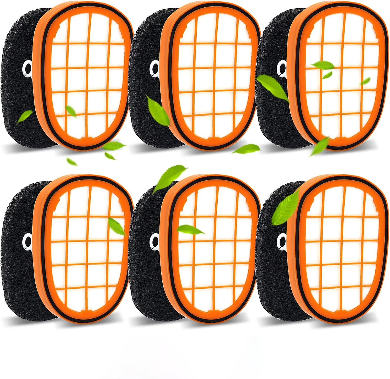 6 шт./упаковка, сменные фильтры для пылесоса Philips SpeedPro Max Aqua