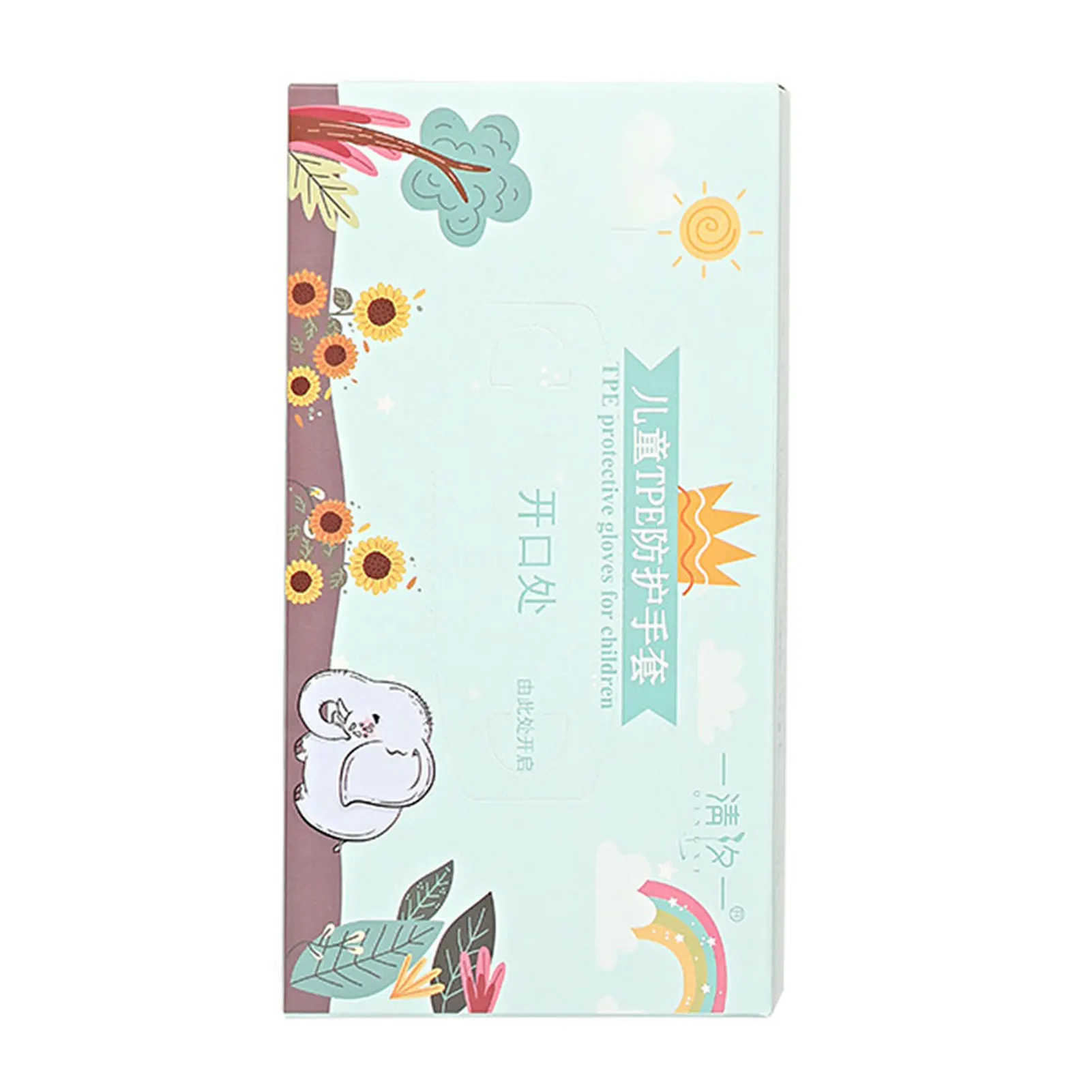 

100 упаковка, детские пластиковые перчатки, безопасные для еды перчатки, прозрачные для детей