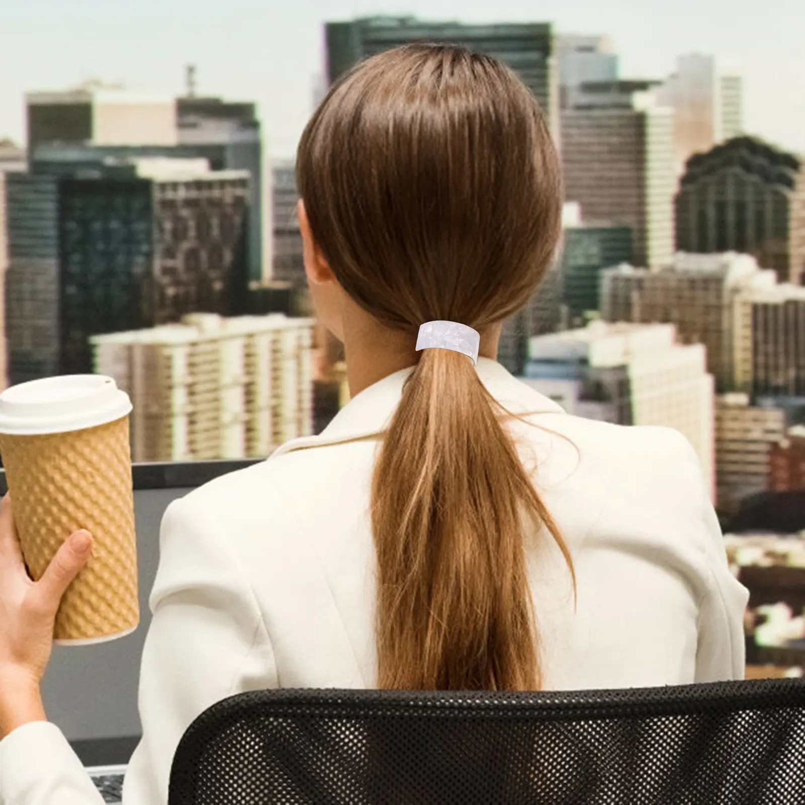 3Pcs 패턴 헤어 클립 파티 신부 사진 소품을위한 경량 반원형 머리핀 패션 헤어 액세서리