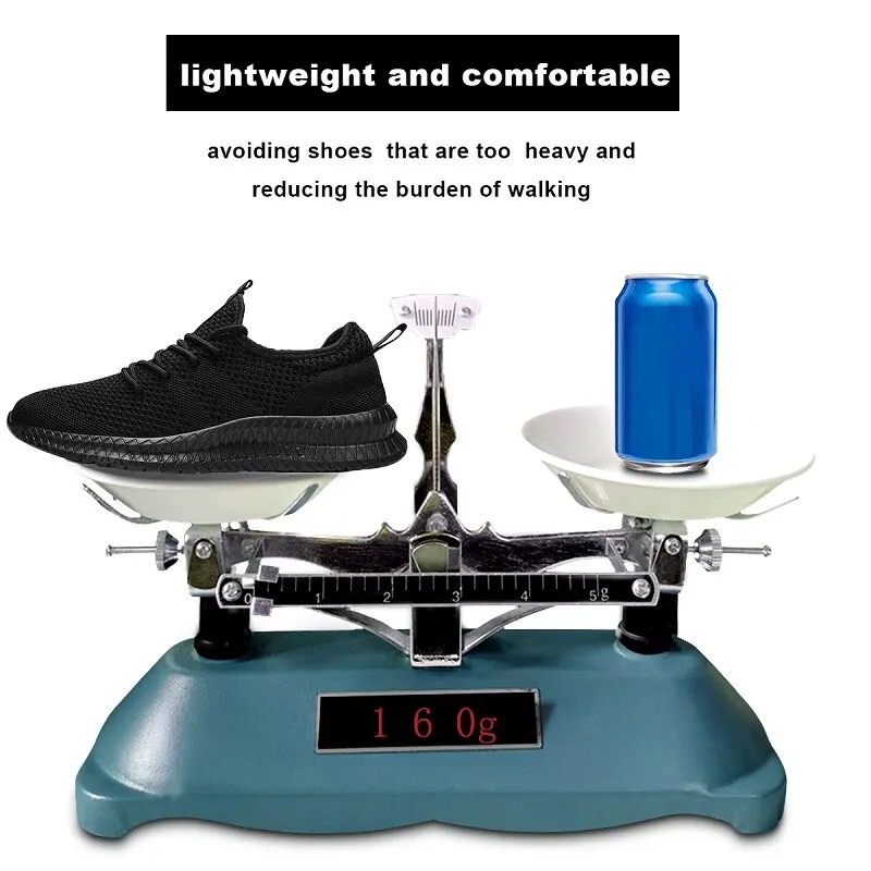 Men Running Shoes Lace up Men Sport Shoes Lightweight Comfortable Breathable Walking Sneakers