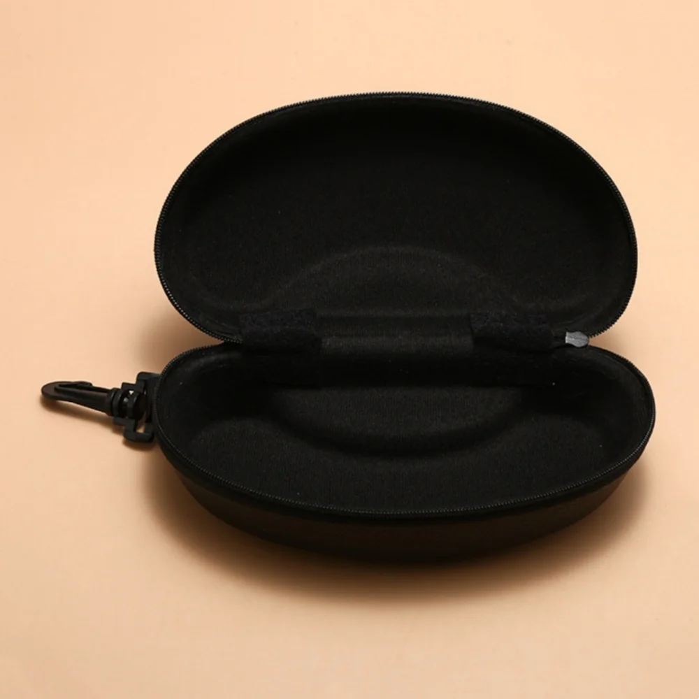 Stylish Black Sunglasses Box Easy And Convenient Zipper Eva Sunglasses Hard Case Box Portable For Sunglasses Presbyopic Glasses