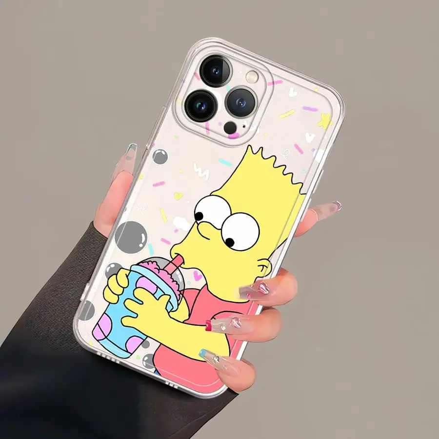 Cartoon The S-Simpsons Soft Phone Cover