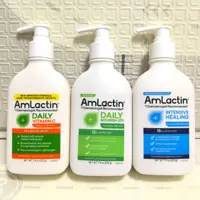 Lotion corporelle AmLactin Daily Nourish à 12 % d'acide lactique – Exfoliante et hydratante, améliore le teint terne pour les peaux sèches avec de la vitamine C 1