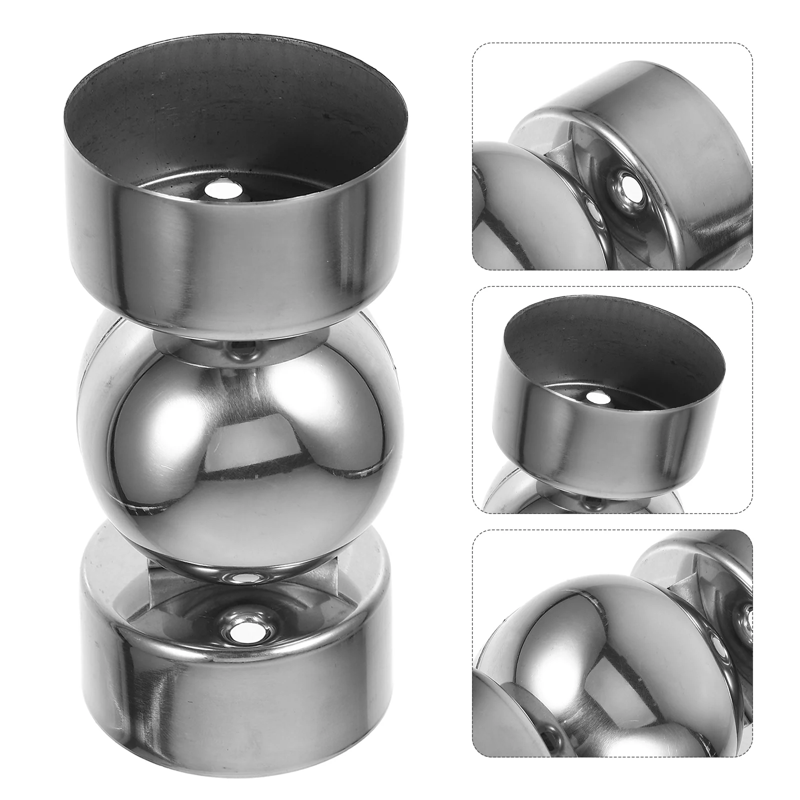 

Handrail Connector Boat Mounting Connectors Stainless Steel Household Fastenings